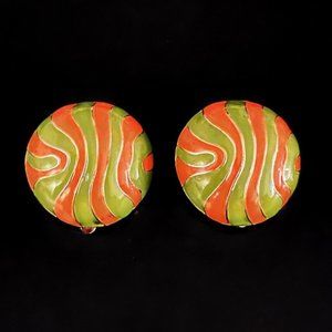 ✨Beautiful VTG Signed HR Paris Earring Clips